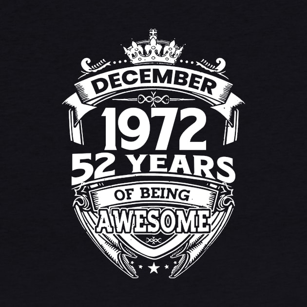 December 1972 52 Years Of Being Awesome by D'porter